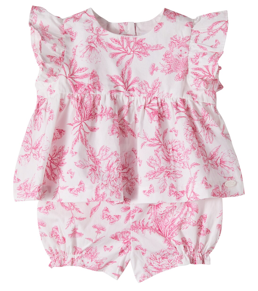 Bébé – Ensemble top et culotte bloomer en coton | Tartine et Chocolat
