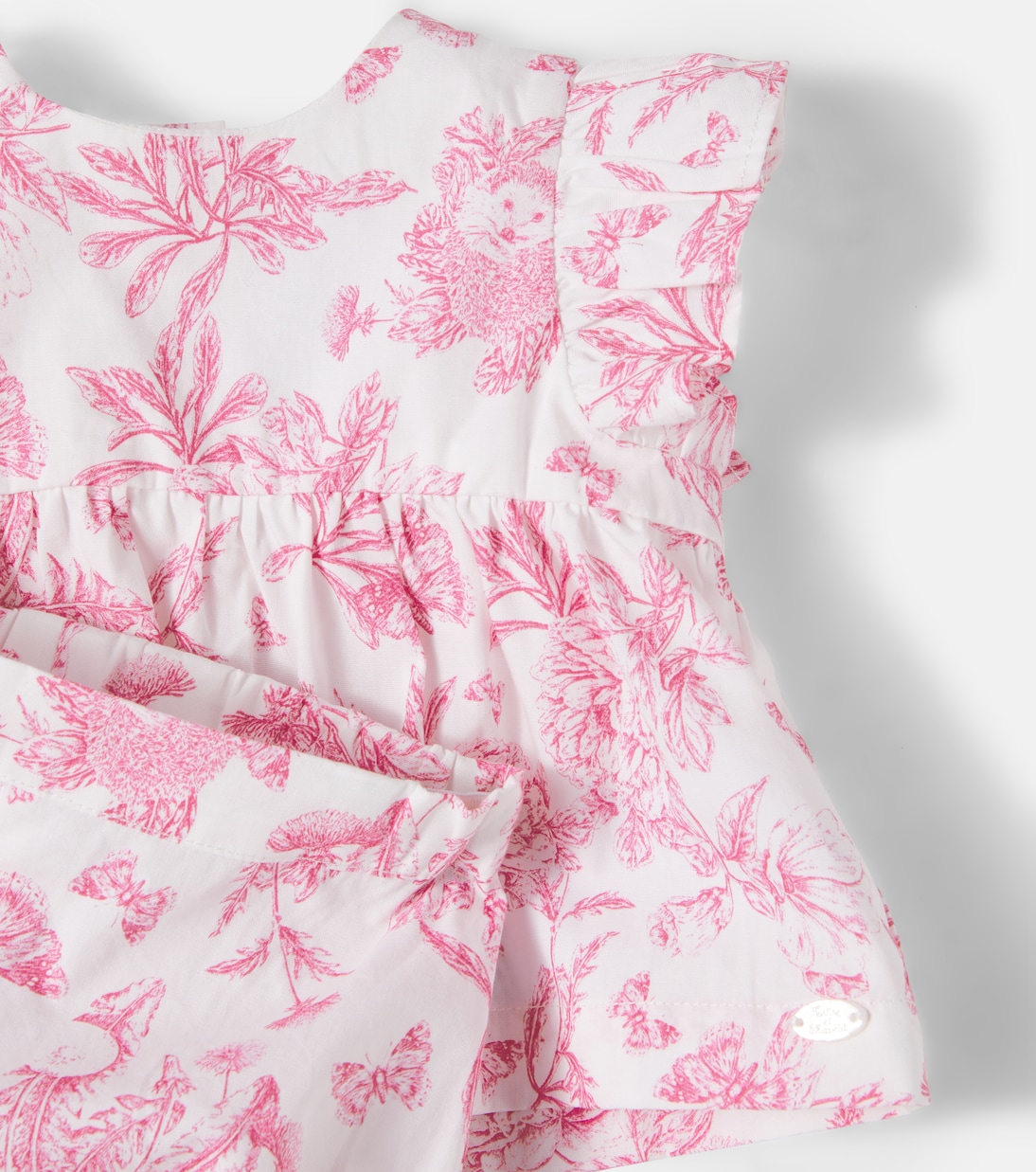Bébé – Ensemble top et culotte bloomer en coton | Tartine et Chocolat