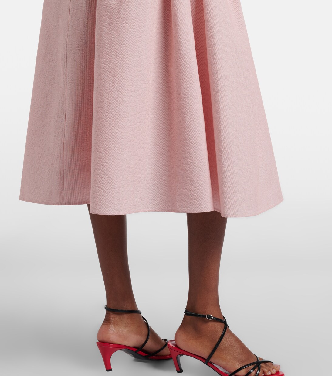 Solira seersucker midi dress | Proenza Schouler