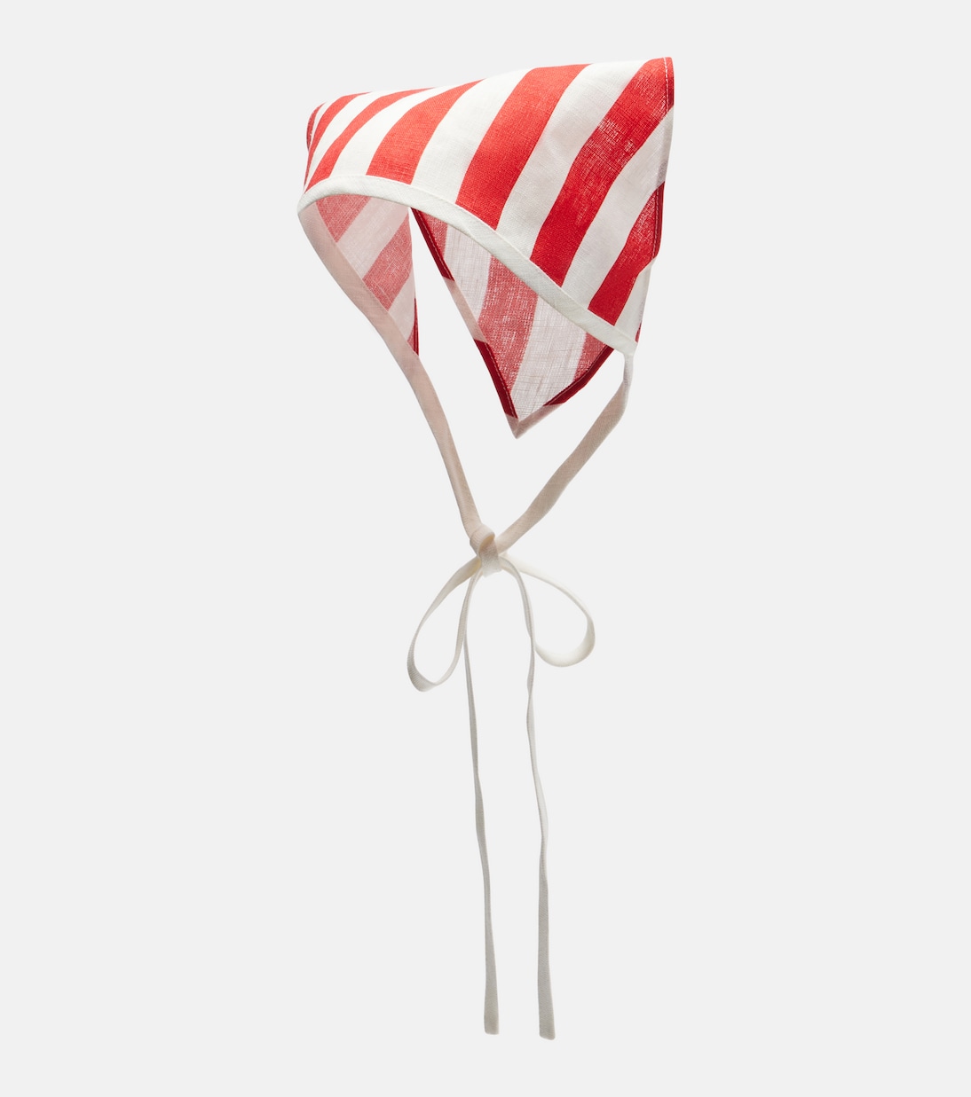 Pamela striped linen head wrap  | Posse