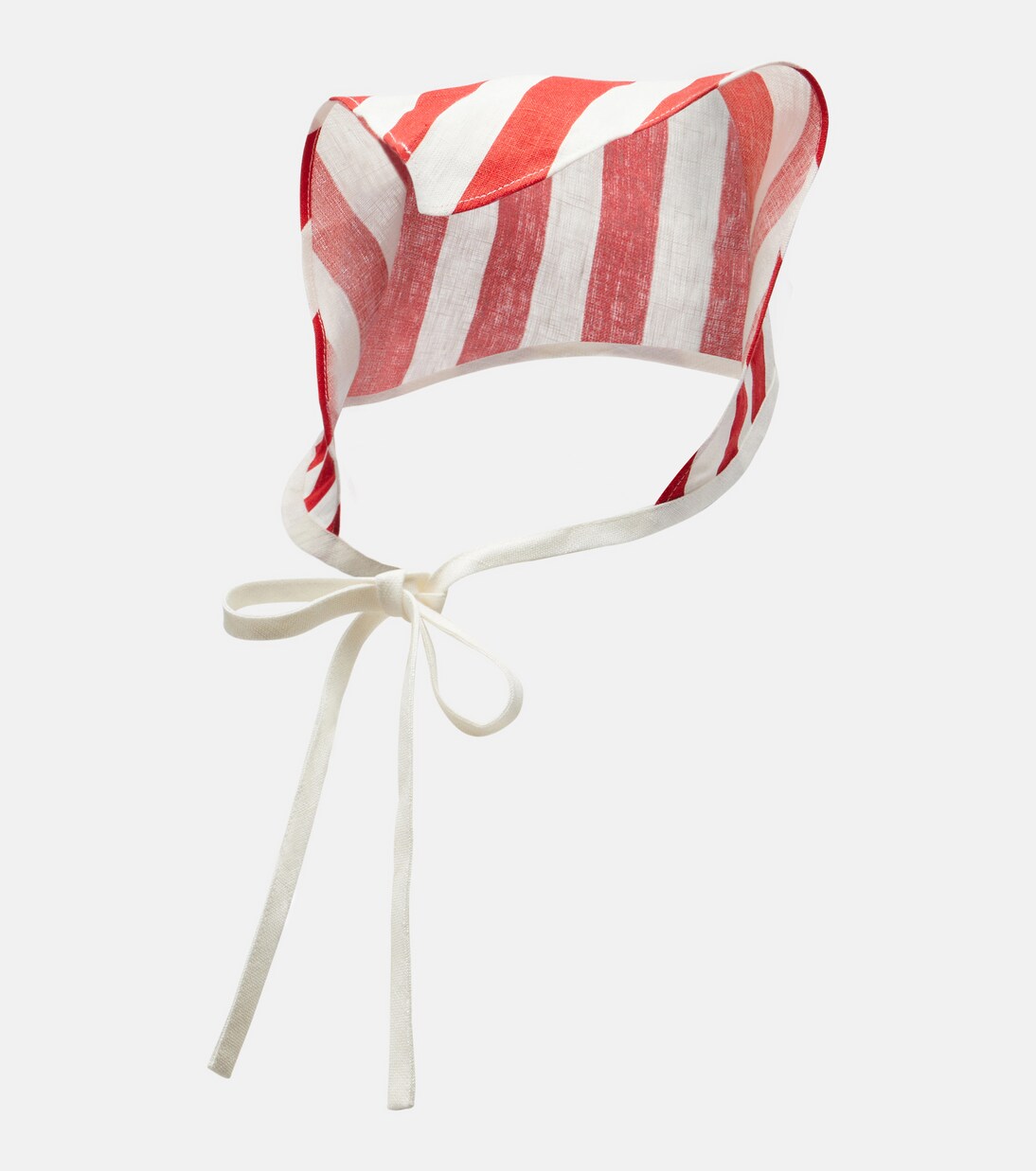 Pamela striped linen head wrap  | Posse