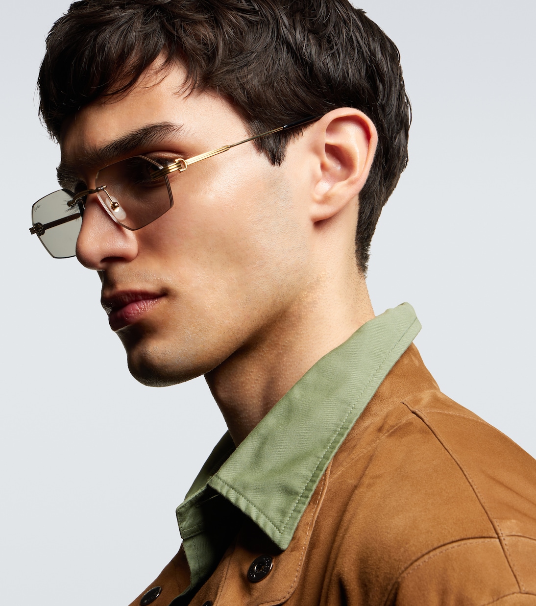 Première De Cartier rectangular sunglasses | Cartier Eyewear Collection