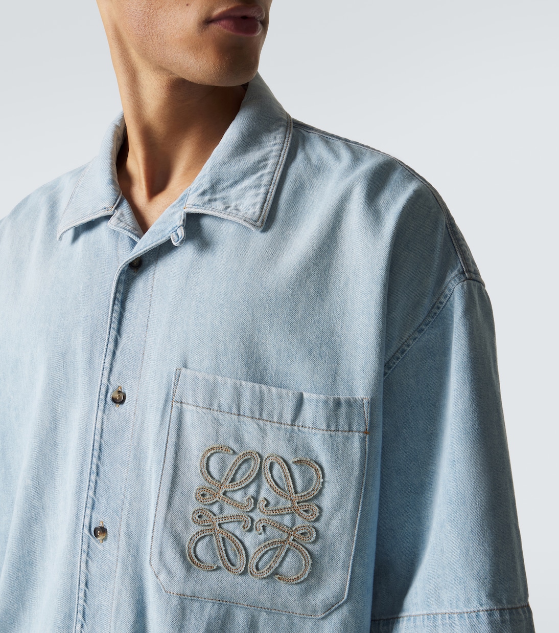 Camisa de denim con anagrama | Loewe