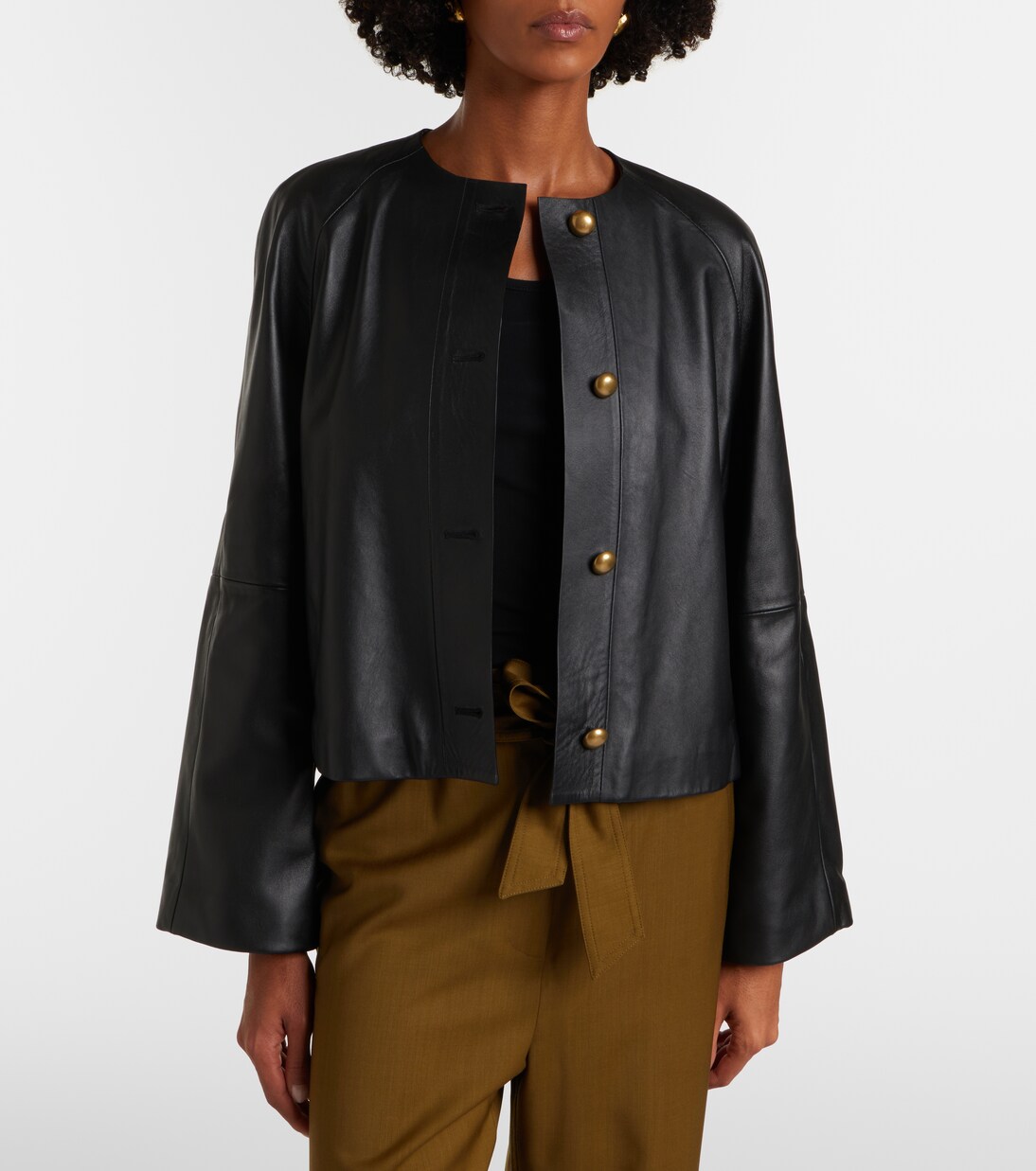 Bouquet leather jacket | Max Mara