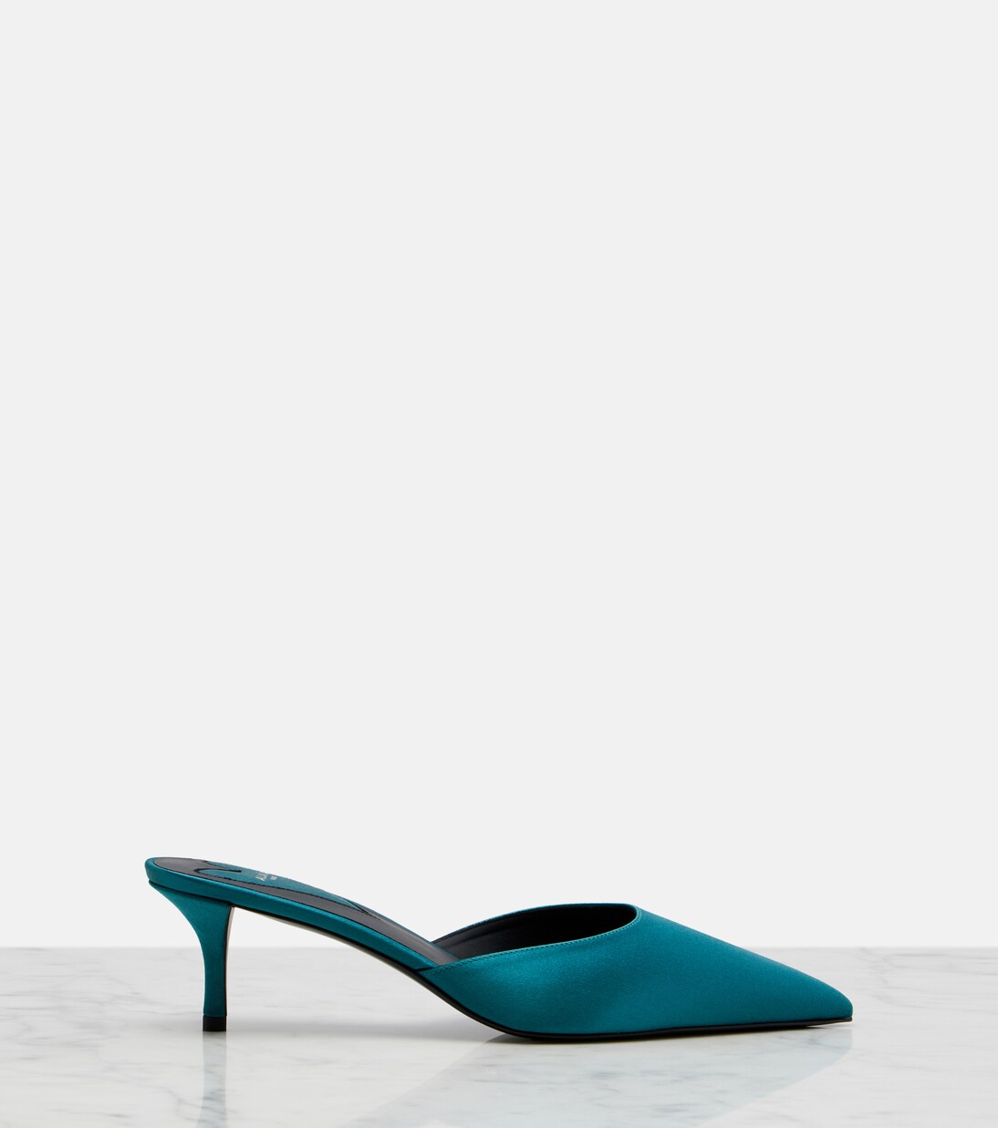 Le Coeur缎布穆勒鞋 | Alaïa