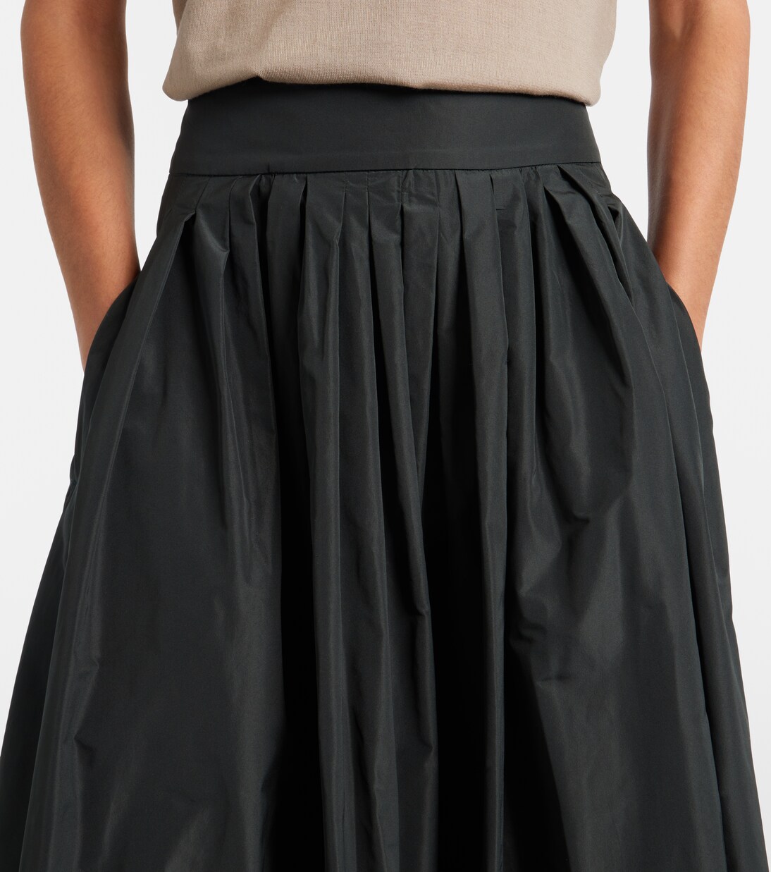 Taffeta midi skirt | 'S Max Mara