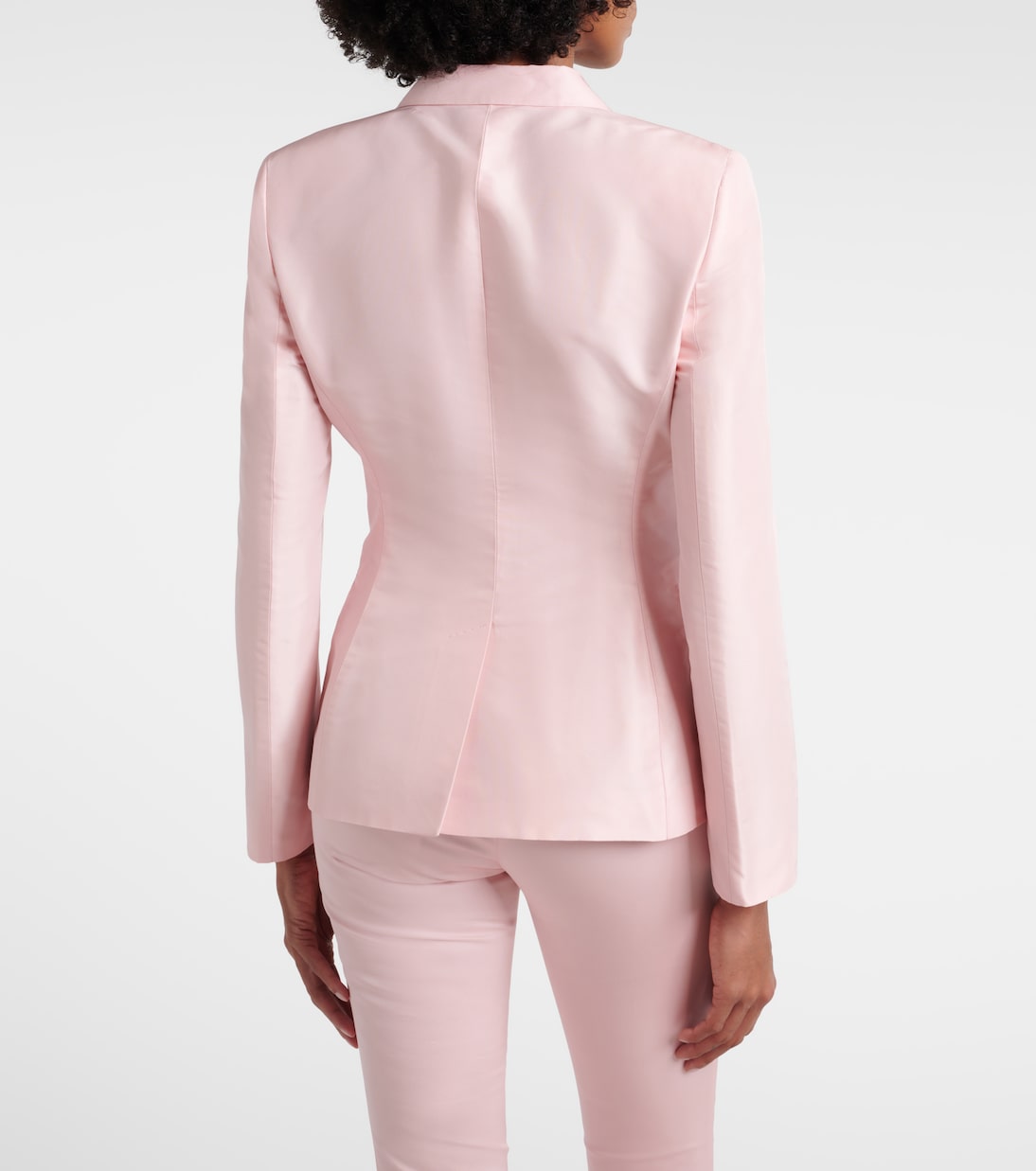 Blazer de faya de seda | Gucci