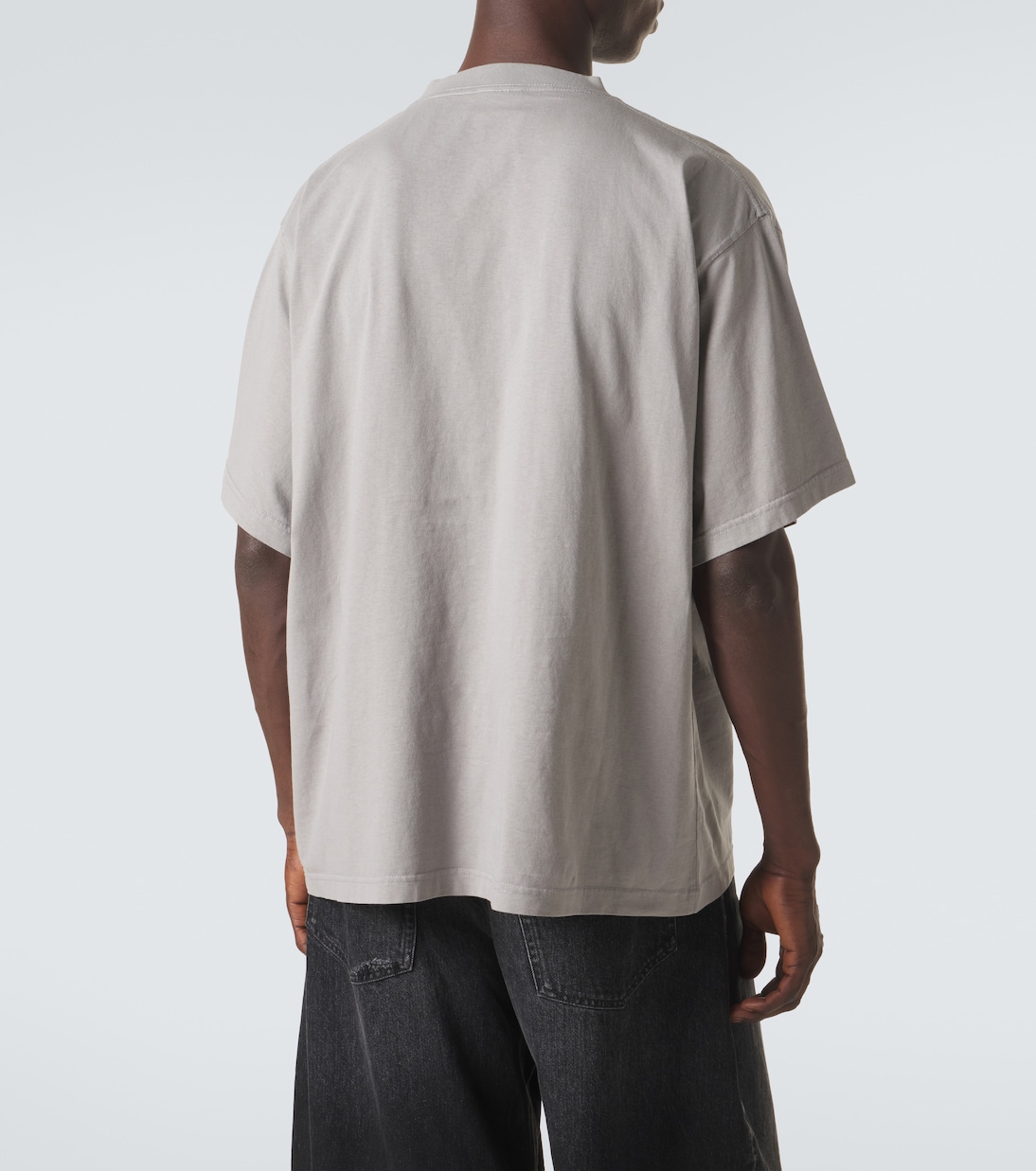 Printed cotton jersey T-shirt | Balenciaga