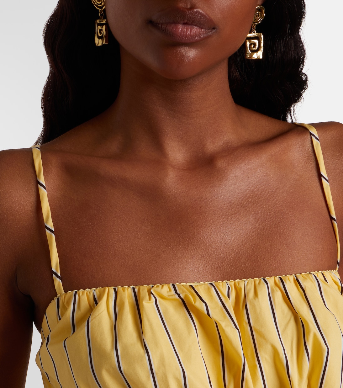 Cropped-Top Fiore aus Baumwolle | Staud