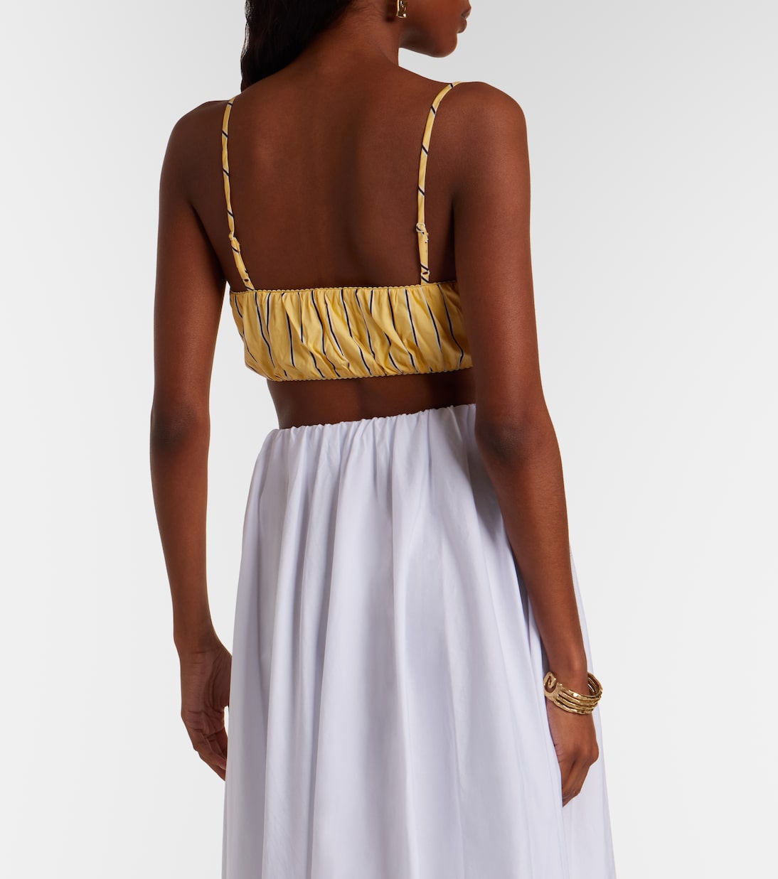 Cropped-Top Fiore aus Baumwolle | Staud