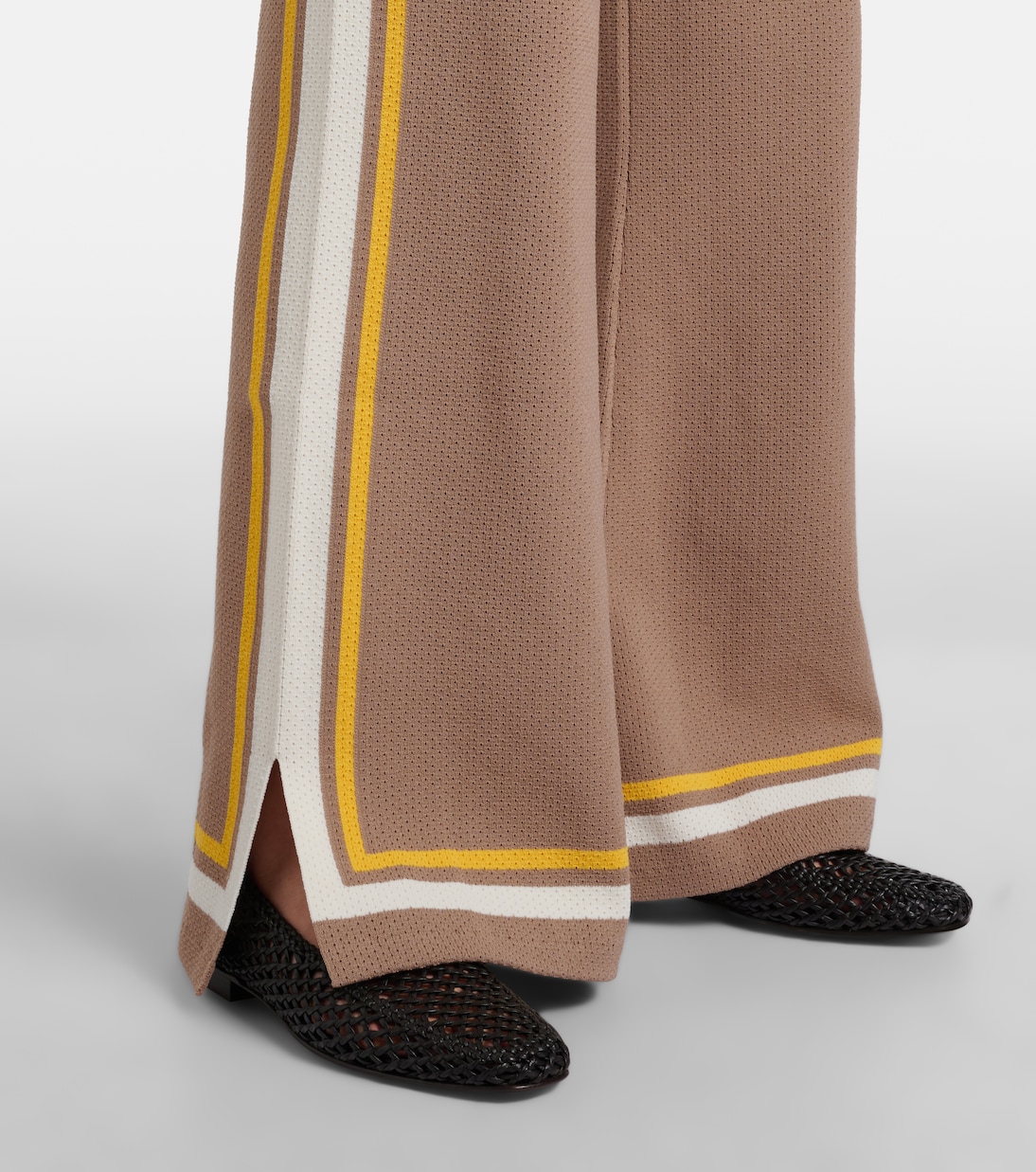 Veneto Kansas knitted wide-leg pants | The Upside