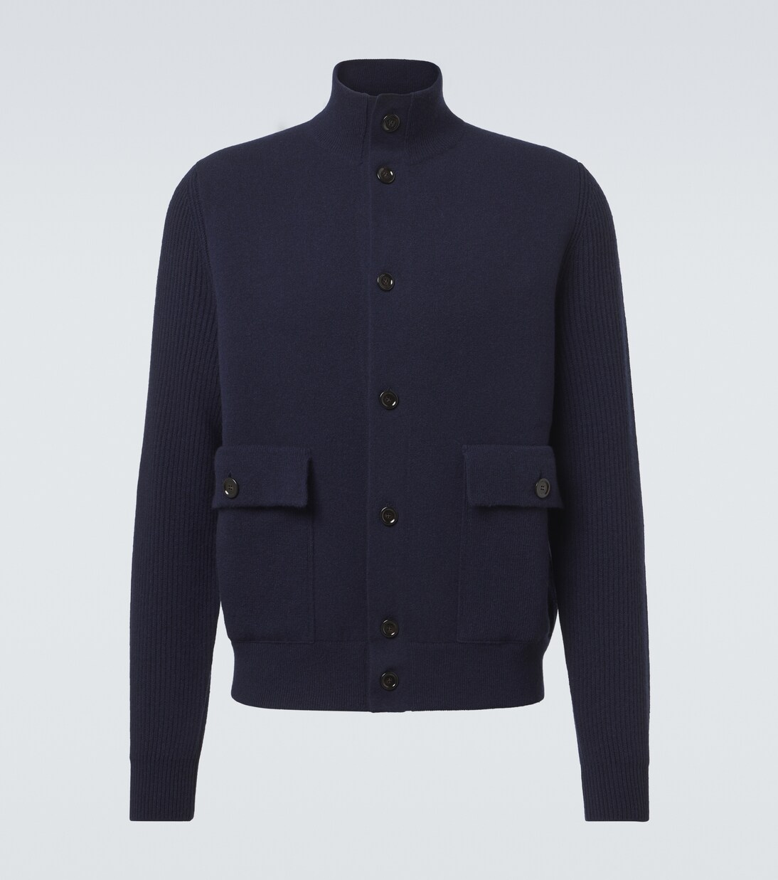 Knitted wool-blend jacket | Lardini