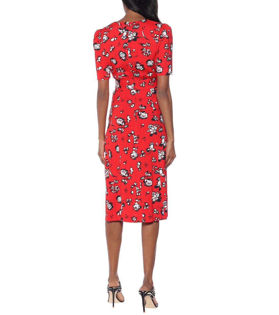 Robe midi Joia imprimée | Veronica Beard