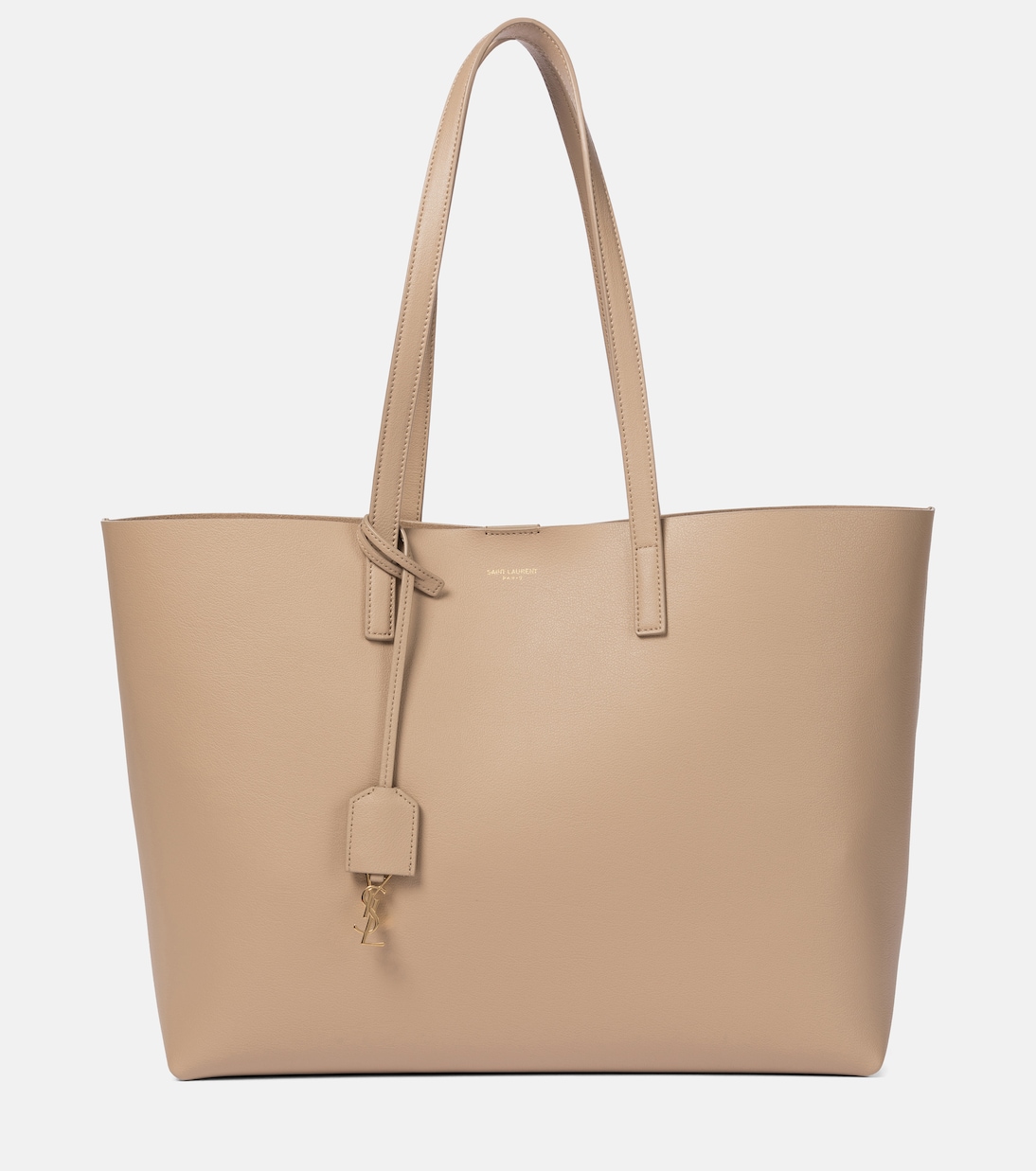 Shopping E/W leather tote | Saint Laurent