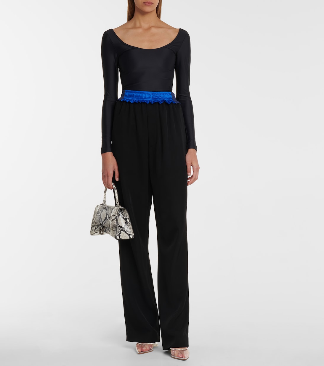 Gilda embellished PVC mules | Amina Muaddi