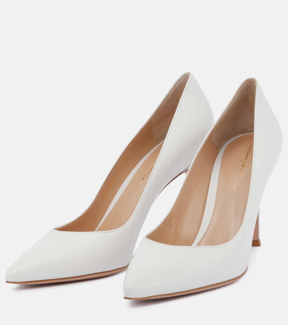 Gianvito 85 leather pumps | Gianvito Rossi