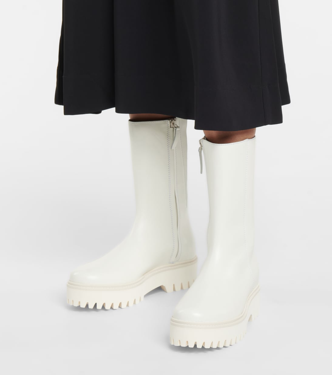 Sporty Elegance leather boots | Dorothee Schumacher