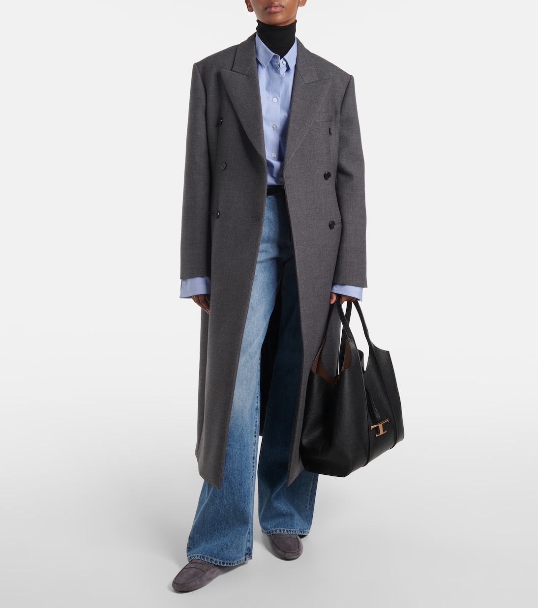 Timeless Medium leather tote | Tod's