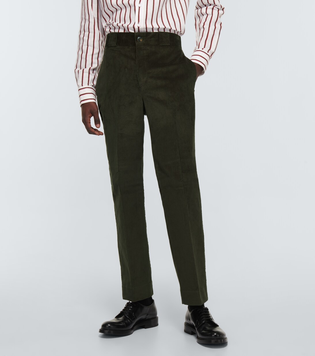 Benedict cotton-blend chino pants | Erdem