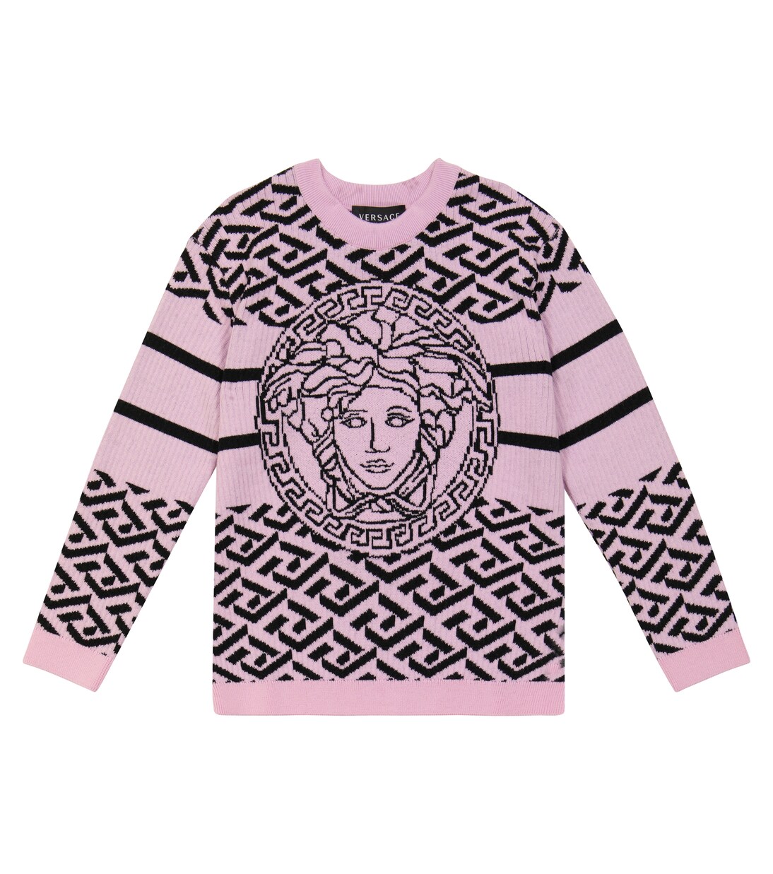 Medusa La Greca wool sweater | Versace Kids