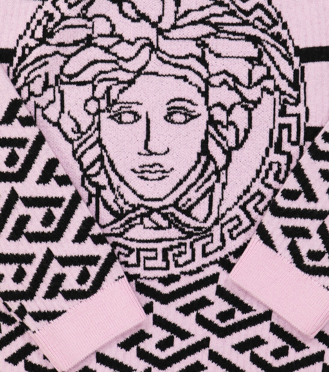 Medusa La Greca wool sweater | Versace Kids