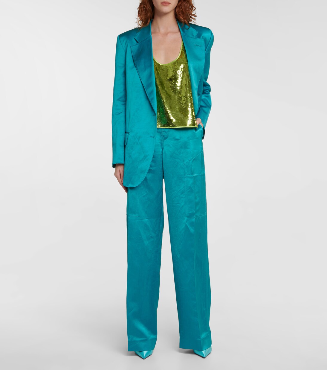 High-Rise-Hose aus einem Leinengemisch | Tom Ford