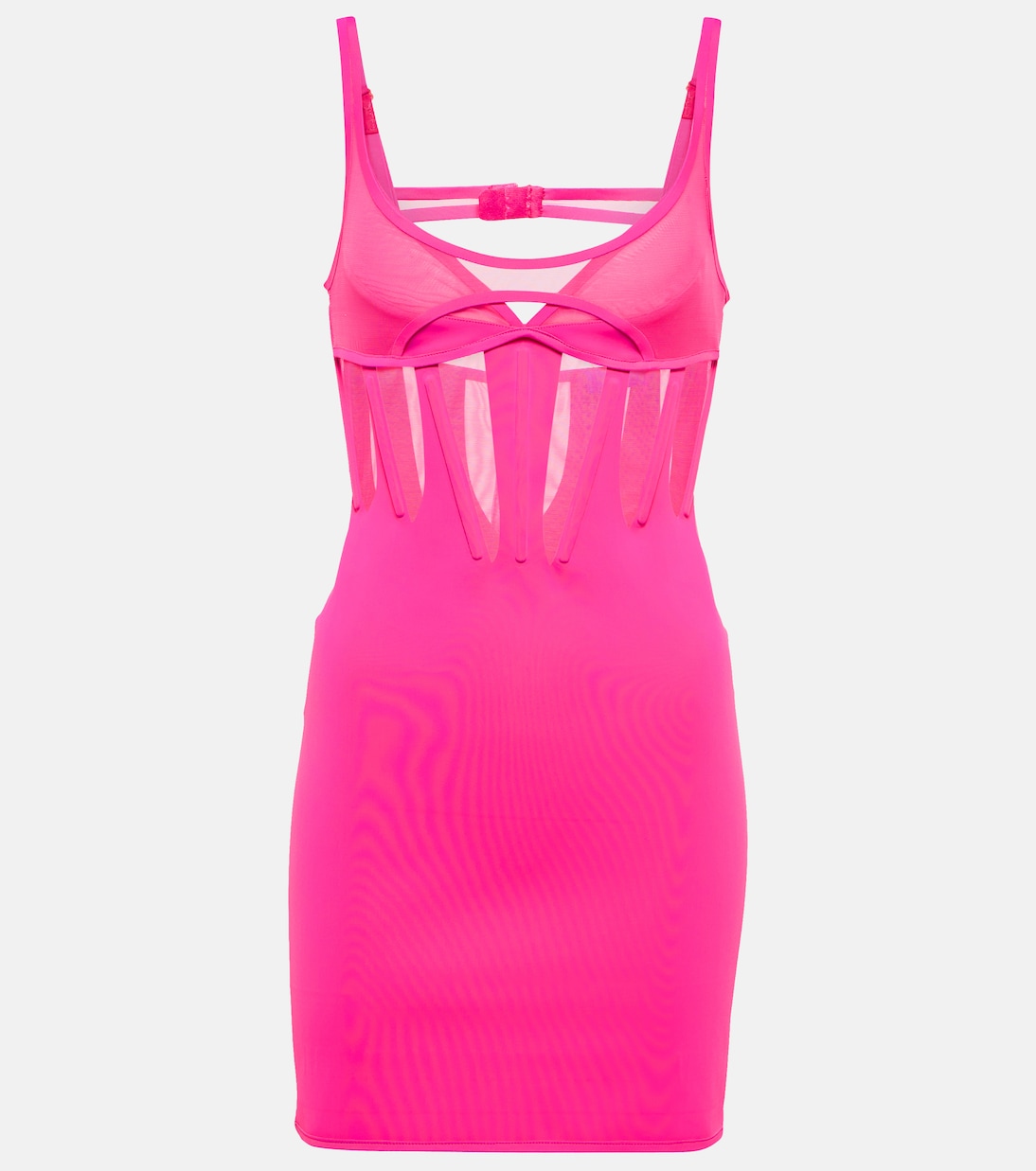 Paneled bustier minidress | Mugler
