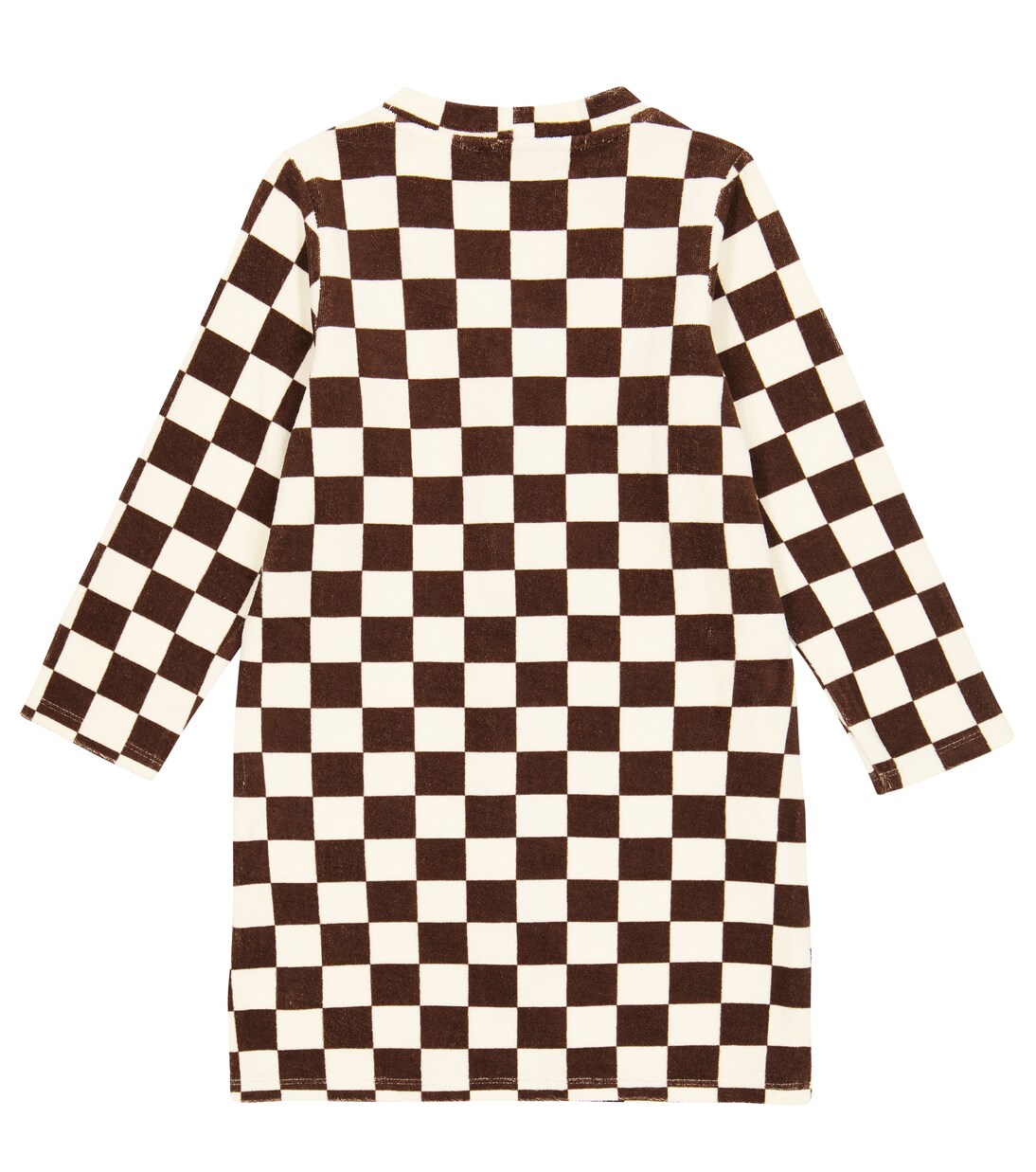 Peignoir en coton à carreaux | Mini Rodini