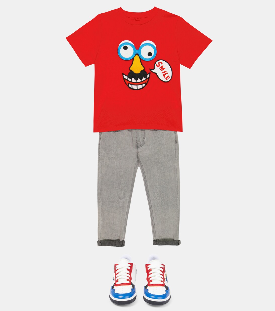 Appliquéd printed cotton T-shirt | Stella McCartney Kids