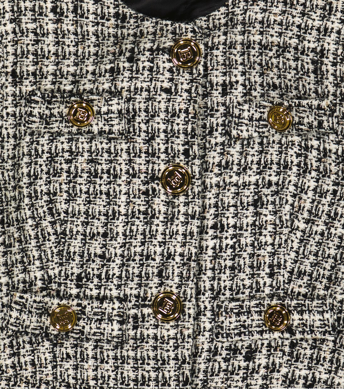 Embellished tweed jacket | Balmain Kids