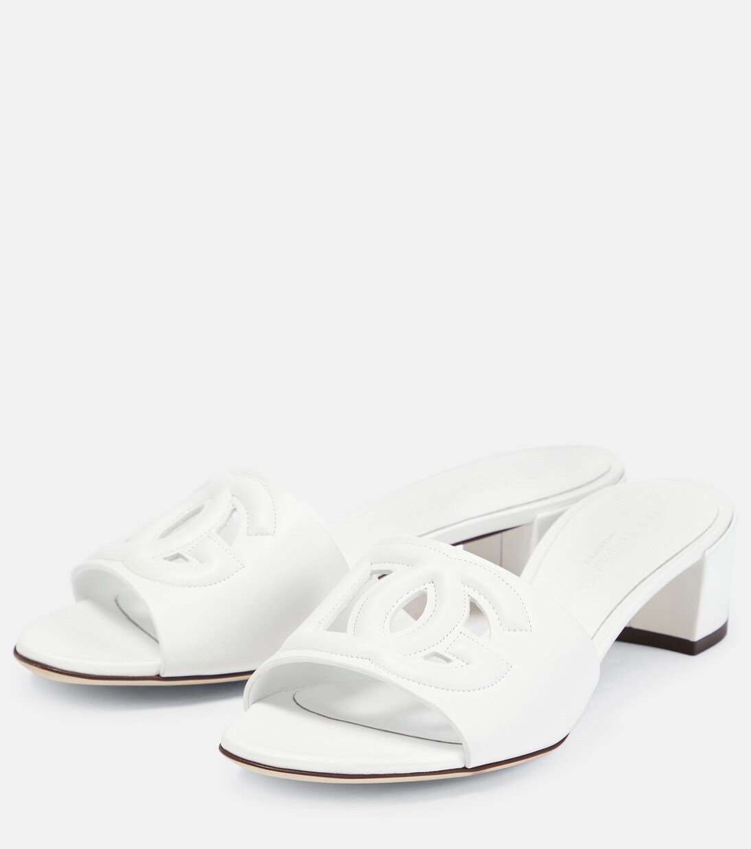 Mules DG en cuir | Dolce&Gabbana