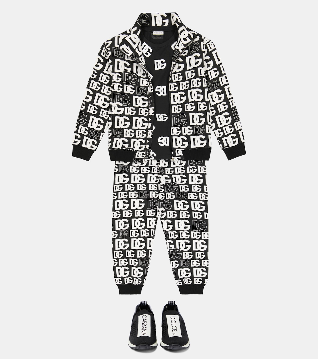Jogginghose aus Baumwoll-Jersey | Dolce&Gabbana Kids