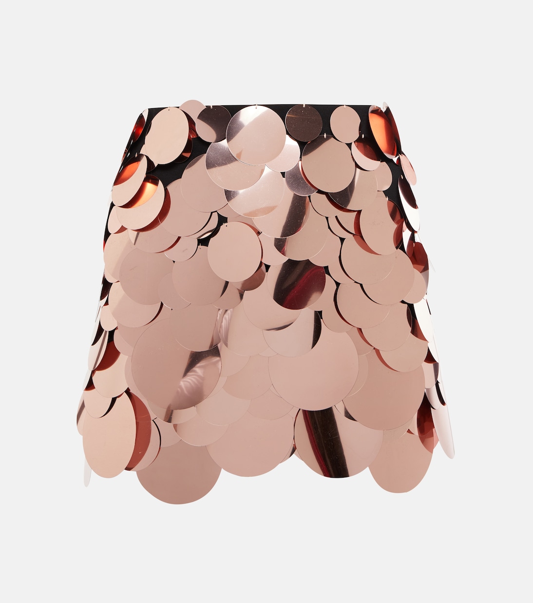 Minifalda de tiro medio adornada | The Attico