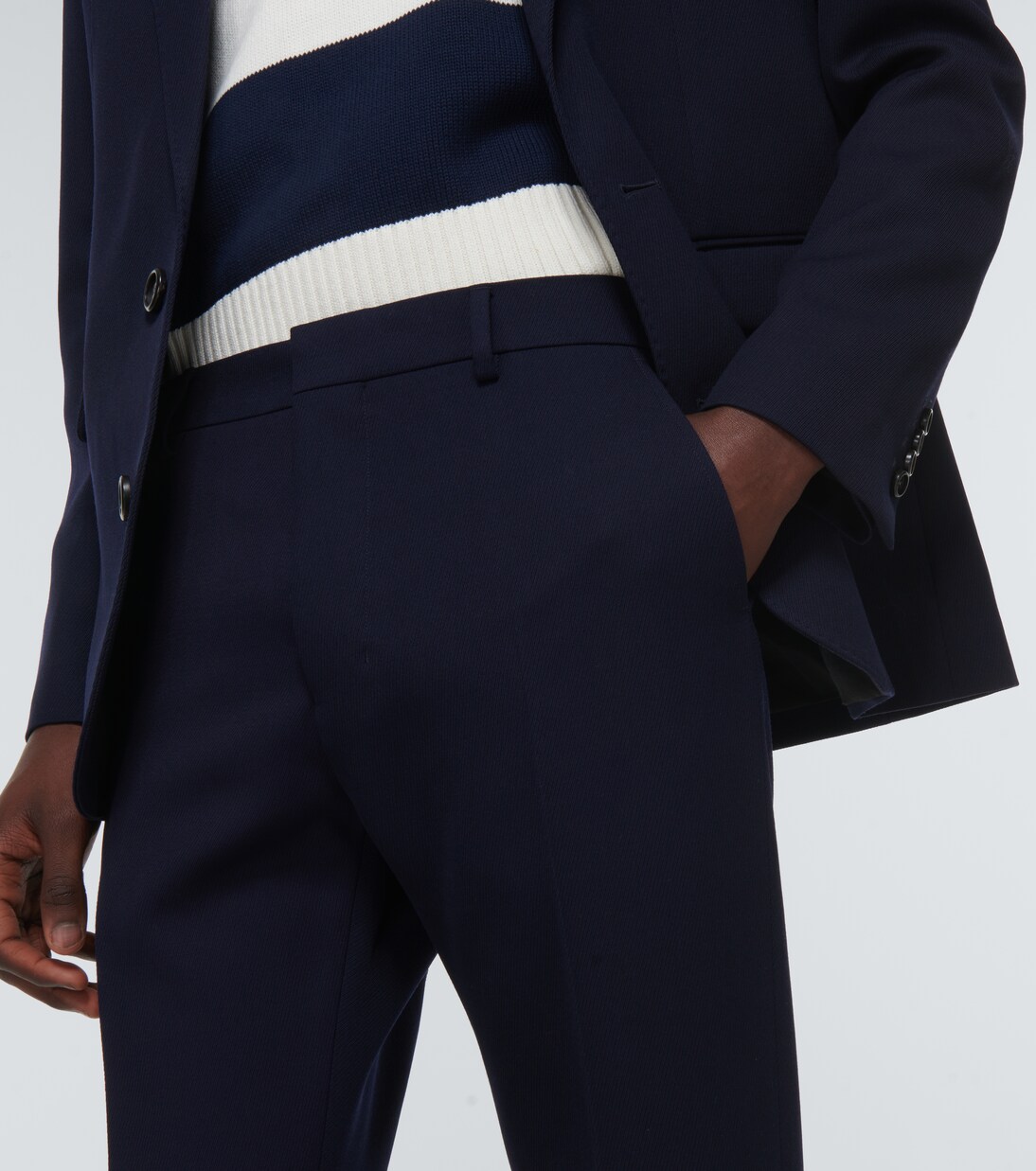 Straight wool pants | Ami Paris