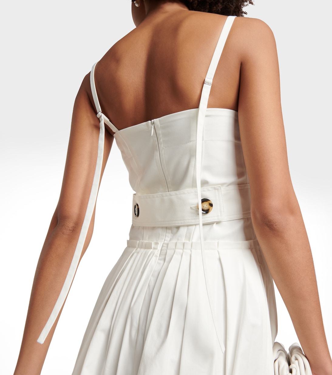 Abito midi in misto cotone | Proenza Schouler