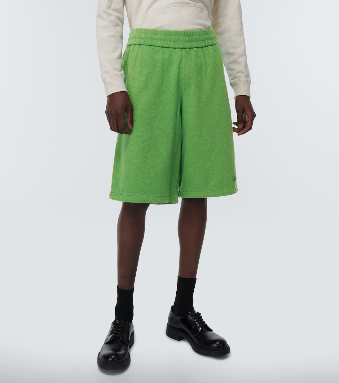 Cotton jersey shorts | Versace