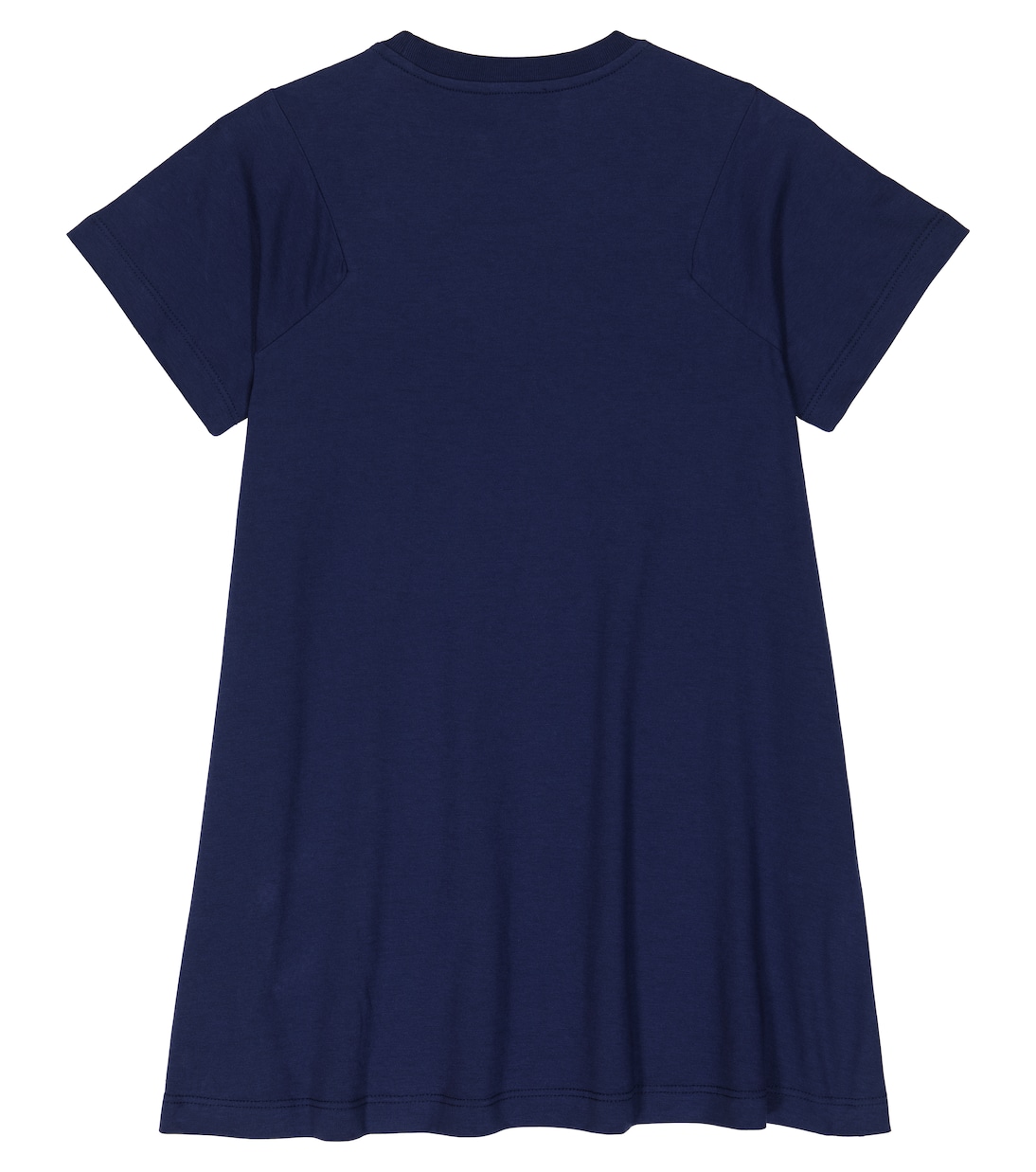 Floral print cotton T-shirt dress | Il Gufo