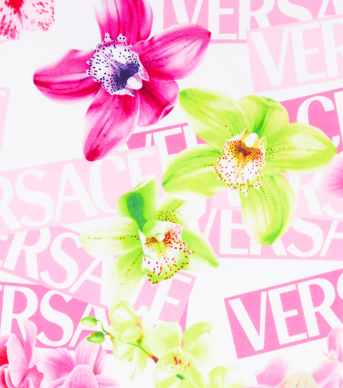 Logo floral swimsuit | Versace Kids