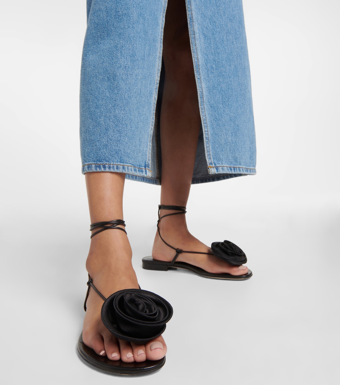 Verzierte Sandalen aus Leder | Magda Butrym