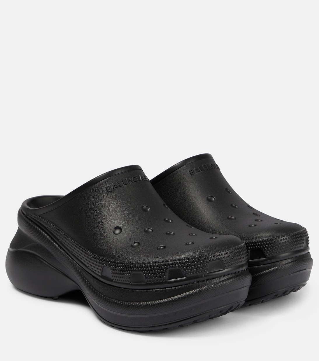 x Crocs platform slides | Balenciaga