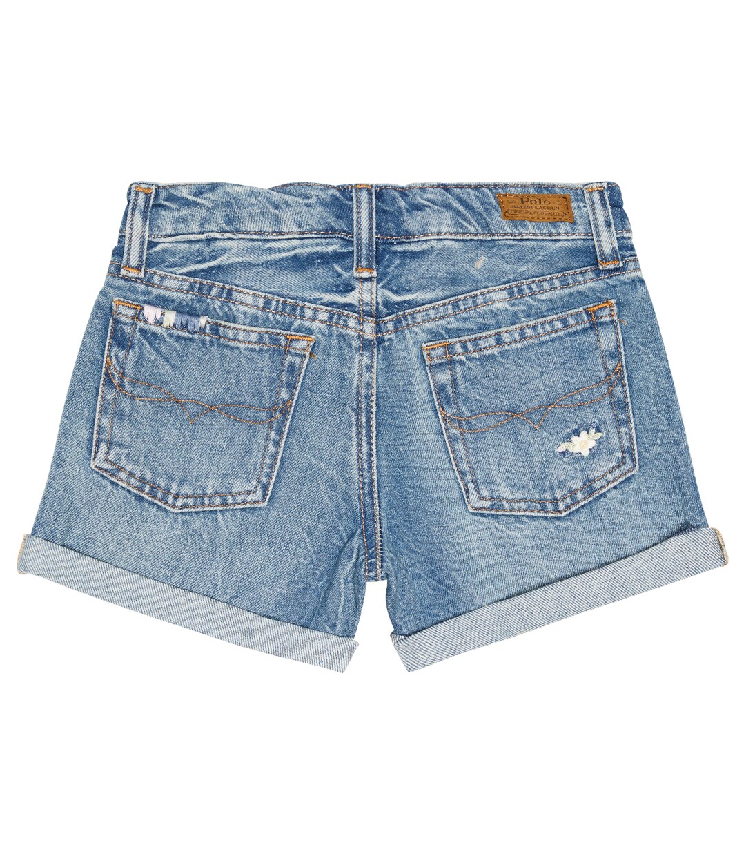 Distressed denim shorts | Polo Ralph Lauren Kids