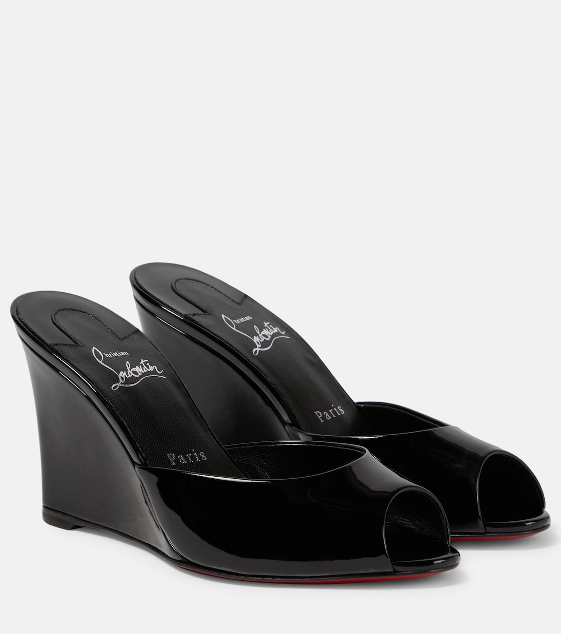 Me Dolly Zeppa patent leather sandals | Christian Louboutin