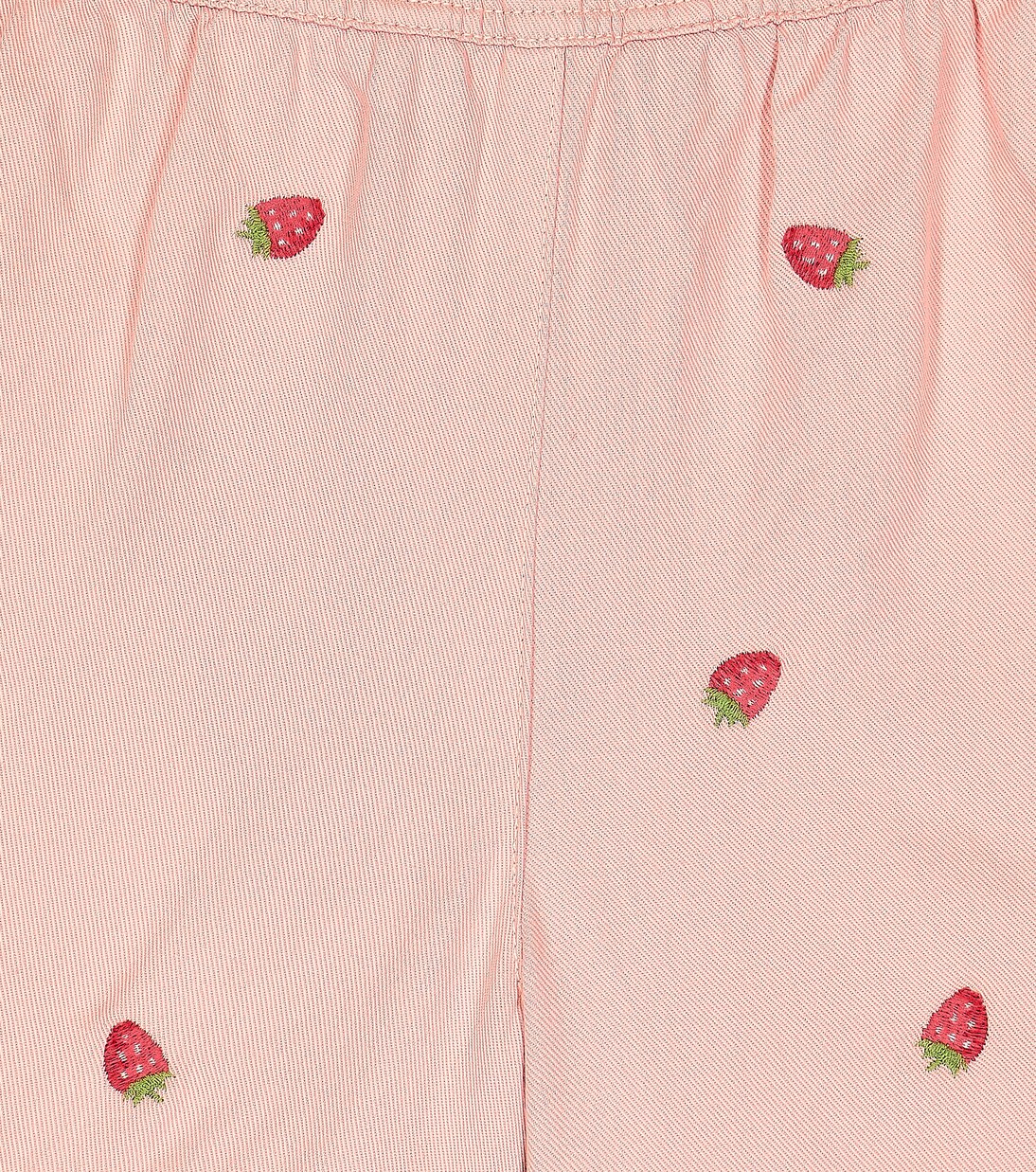 Embroidered cotton shorts | Polo Ralph Lauren Kids