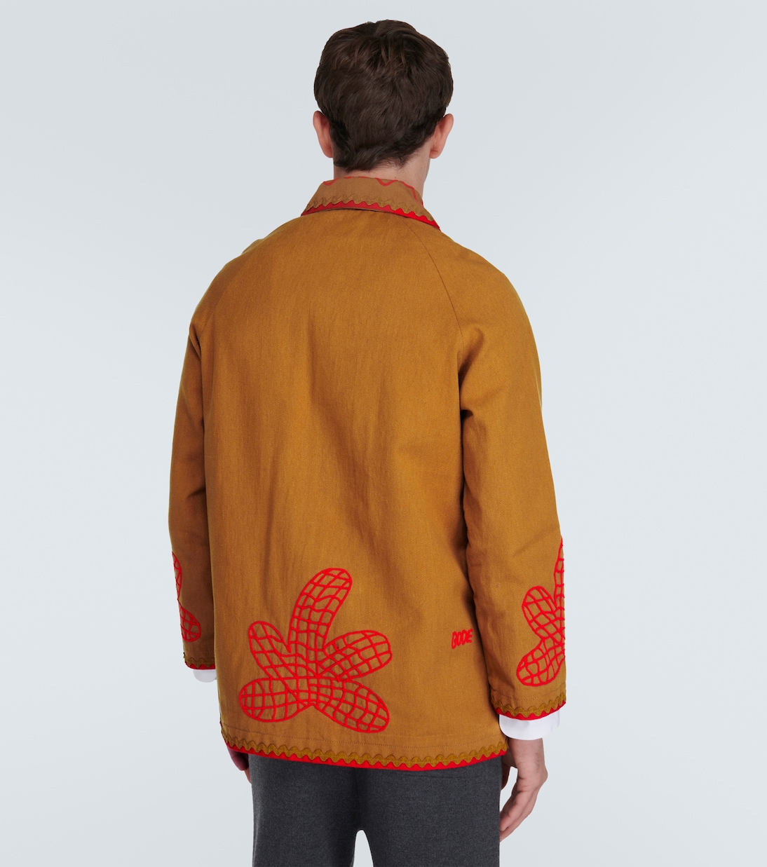Field Maple embroidered cotton coat | Bode