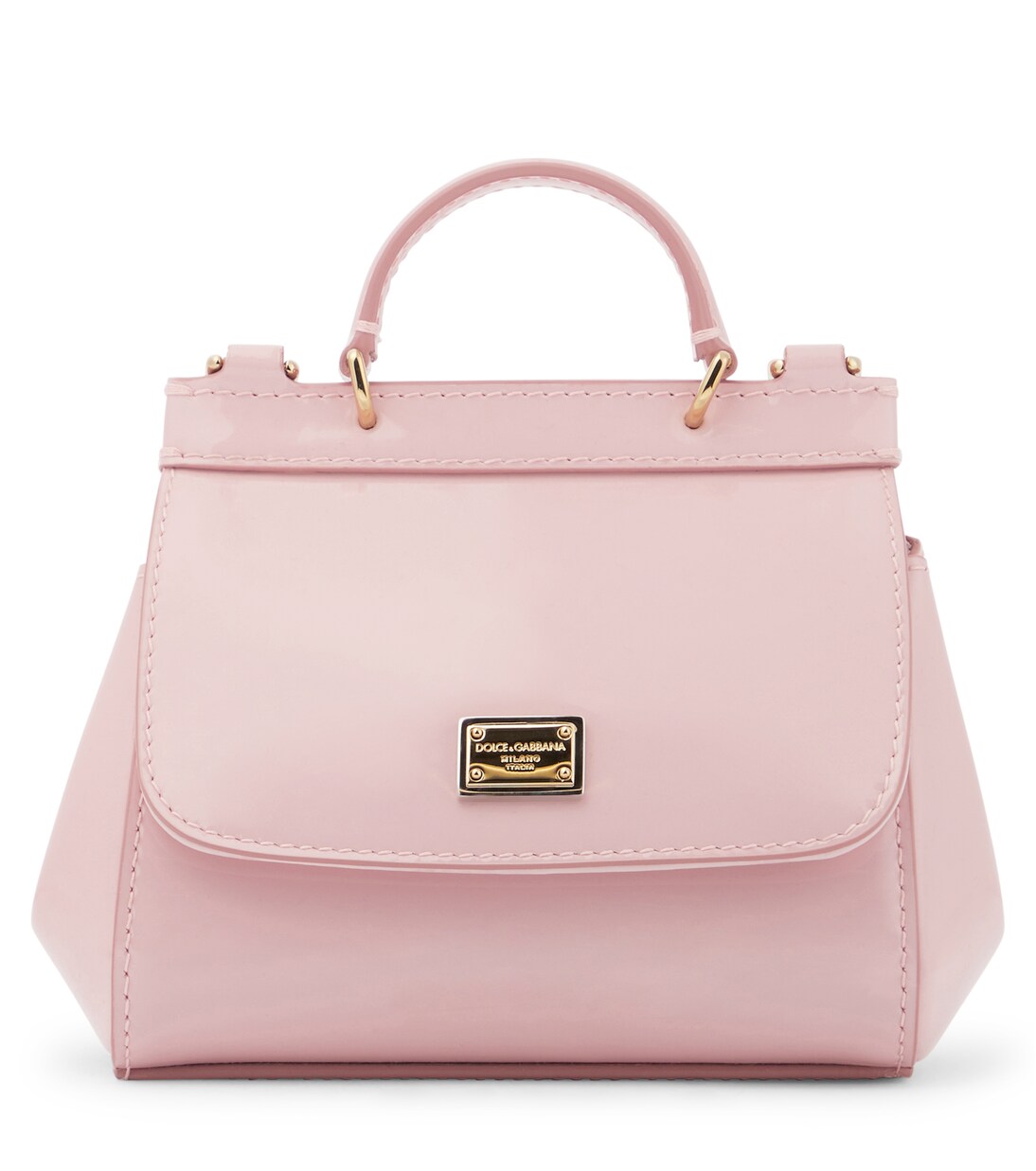 Sicily Mini patent leather crossbody bag | Dolce&Gabbana Kids