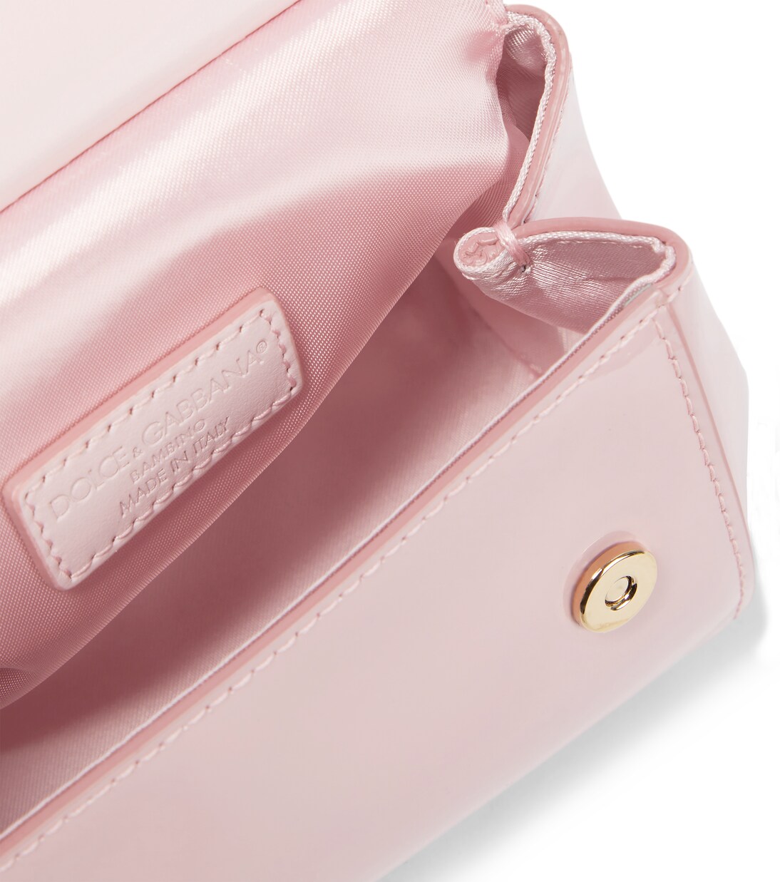 Sicily Mini patent leather crossbody bag | Dolce&Gabbana Kids