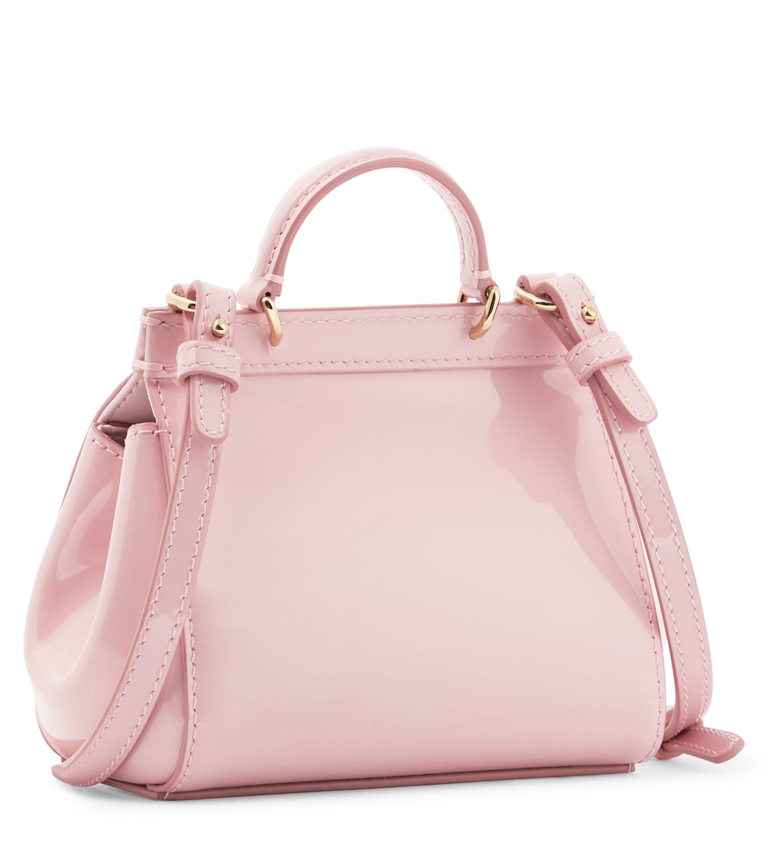 Sicily Mini patent leather crossbody bag | Dolce&Gabbana Kids