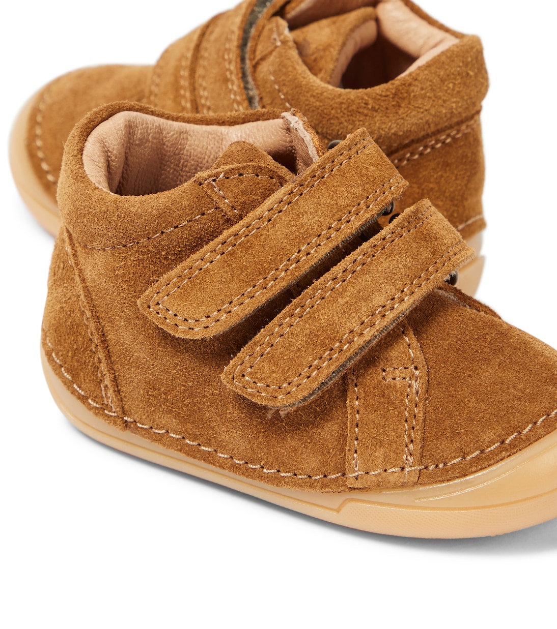 Baby suede booties | Petit Nord
