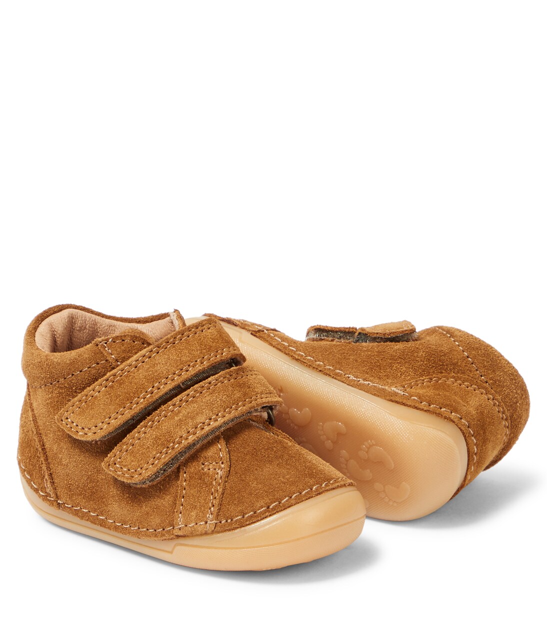 Baby suede booties | Petit Nord