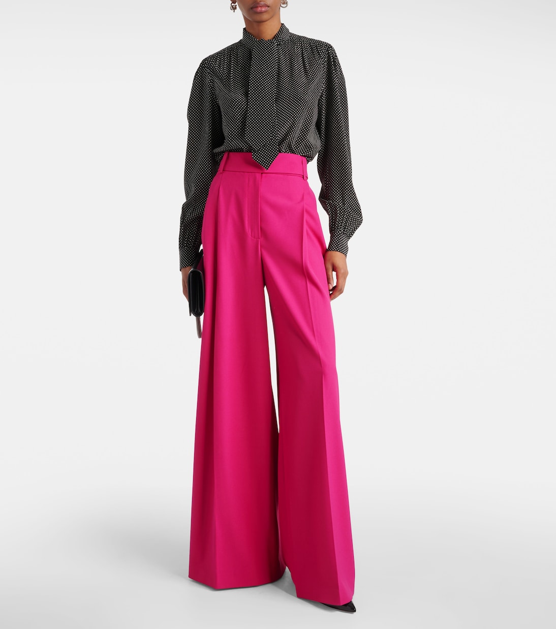 Weite High-Rise-Hose | Alexandre Vauthier